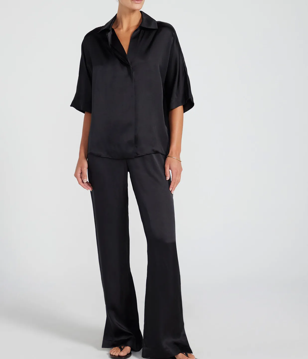 Anine Bing Aden Pant in Black Store