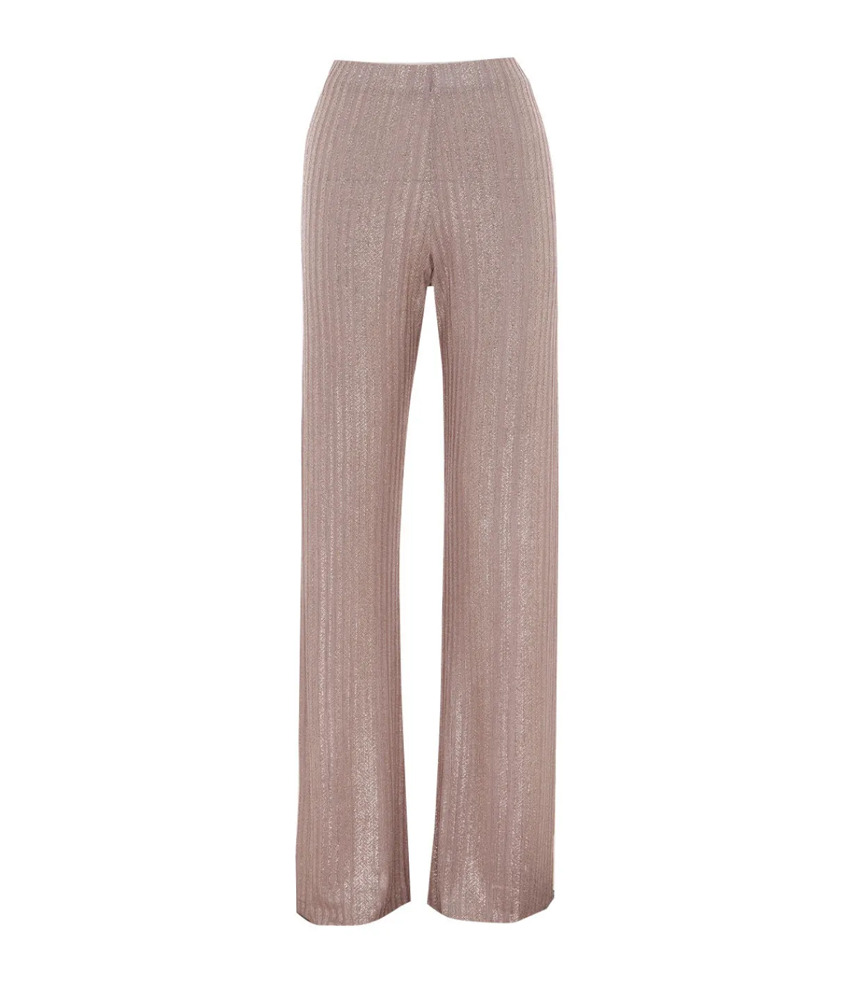 Aaizel A-line Knit Pant in Antique Silver Flash Sale