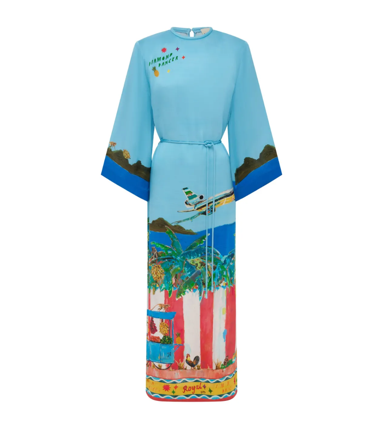 Alemais All Aboard Midi Dress in Multi Sale