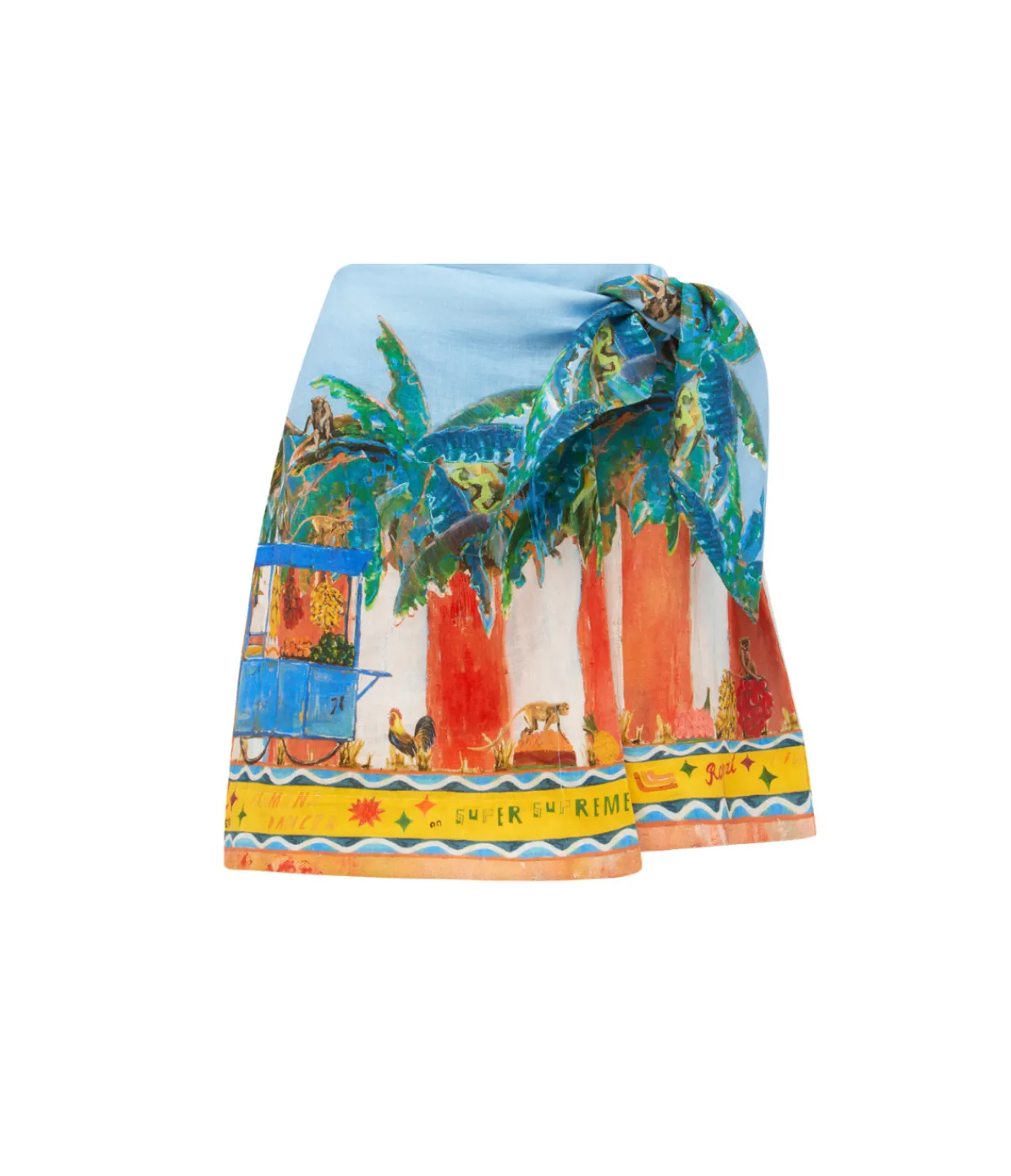 Alemais All Aboard Skirt in Multi Cheap