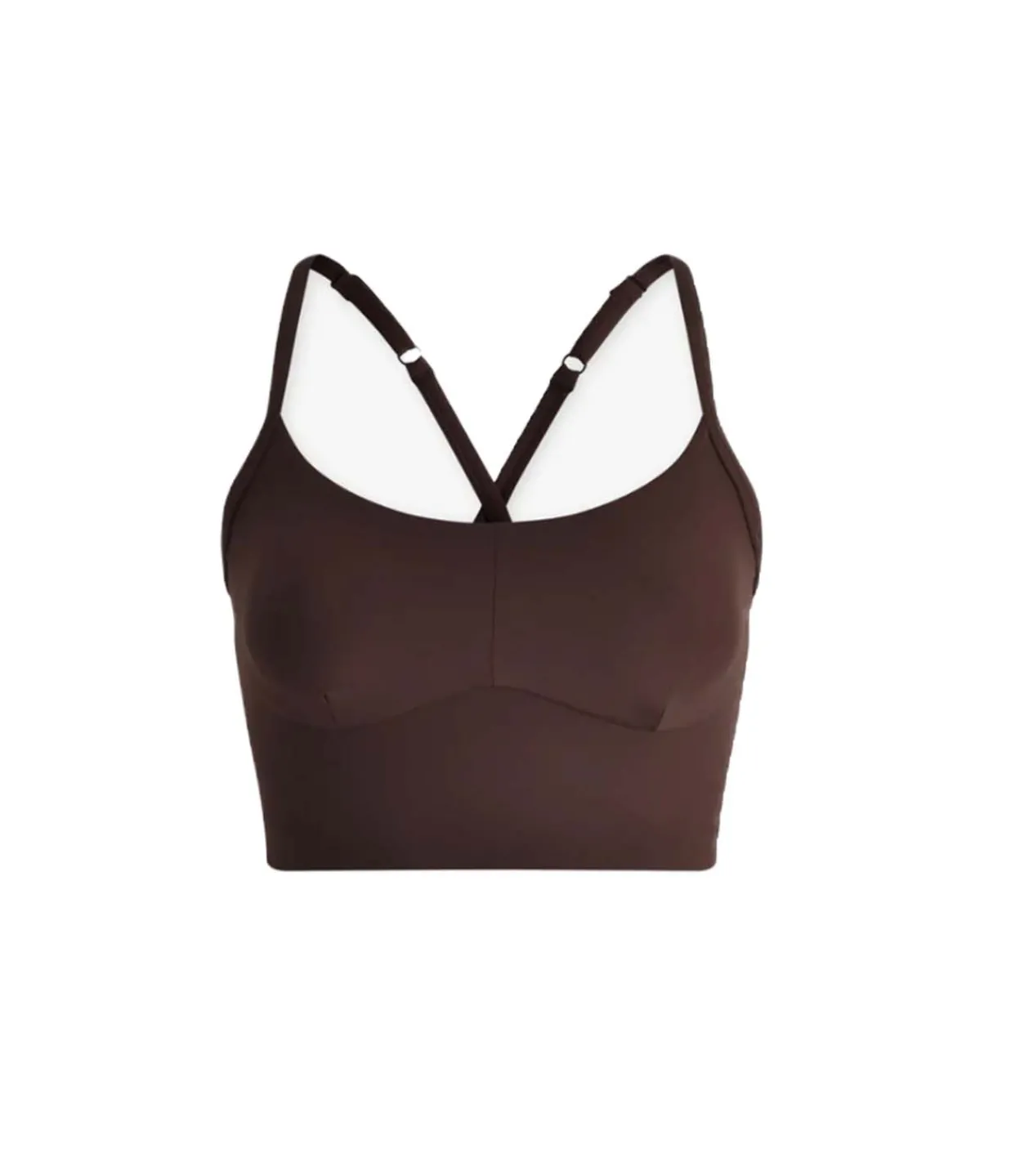 Varley Always Surrey Bra in Coffee Bean Shop