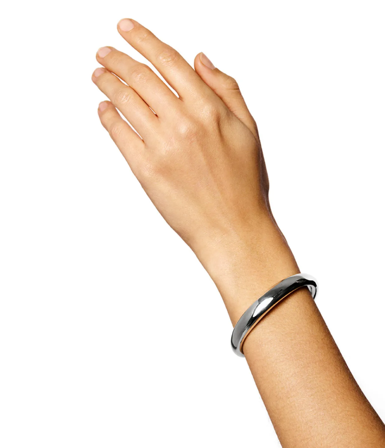 Lie Studio Amanda Bangle in Silver Store