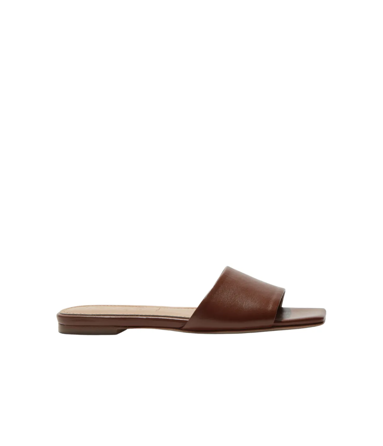 Aeyde Anna Nappa Sandal in Leather Brown Outlet