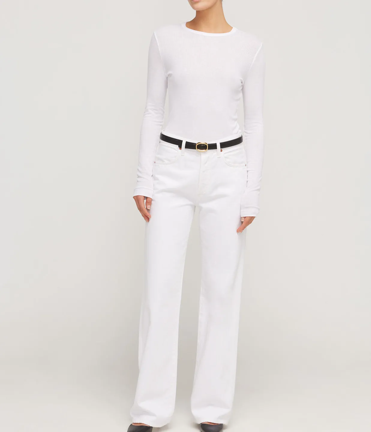 Citizens of Humanity Annina Trouser Jean in Seashell Discount