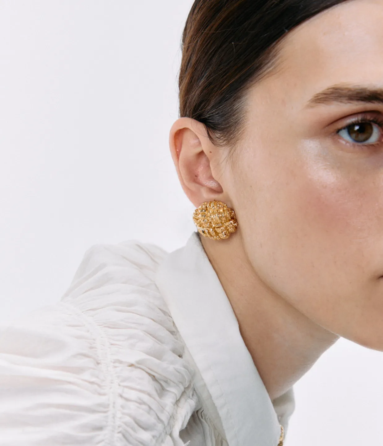 Paola Sighinolfi Ares Earrings in Gold Fashion
