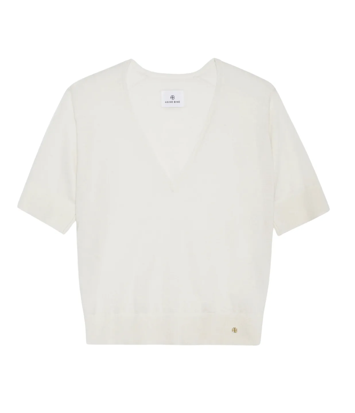 Anine Bing Aria Sweater in Ivory Shop