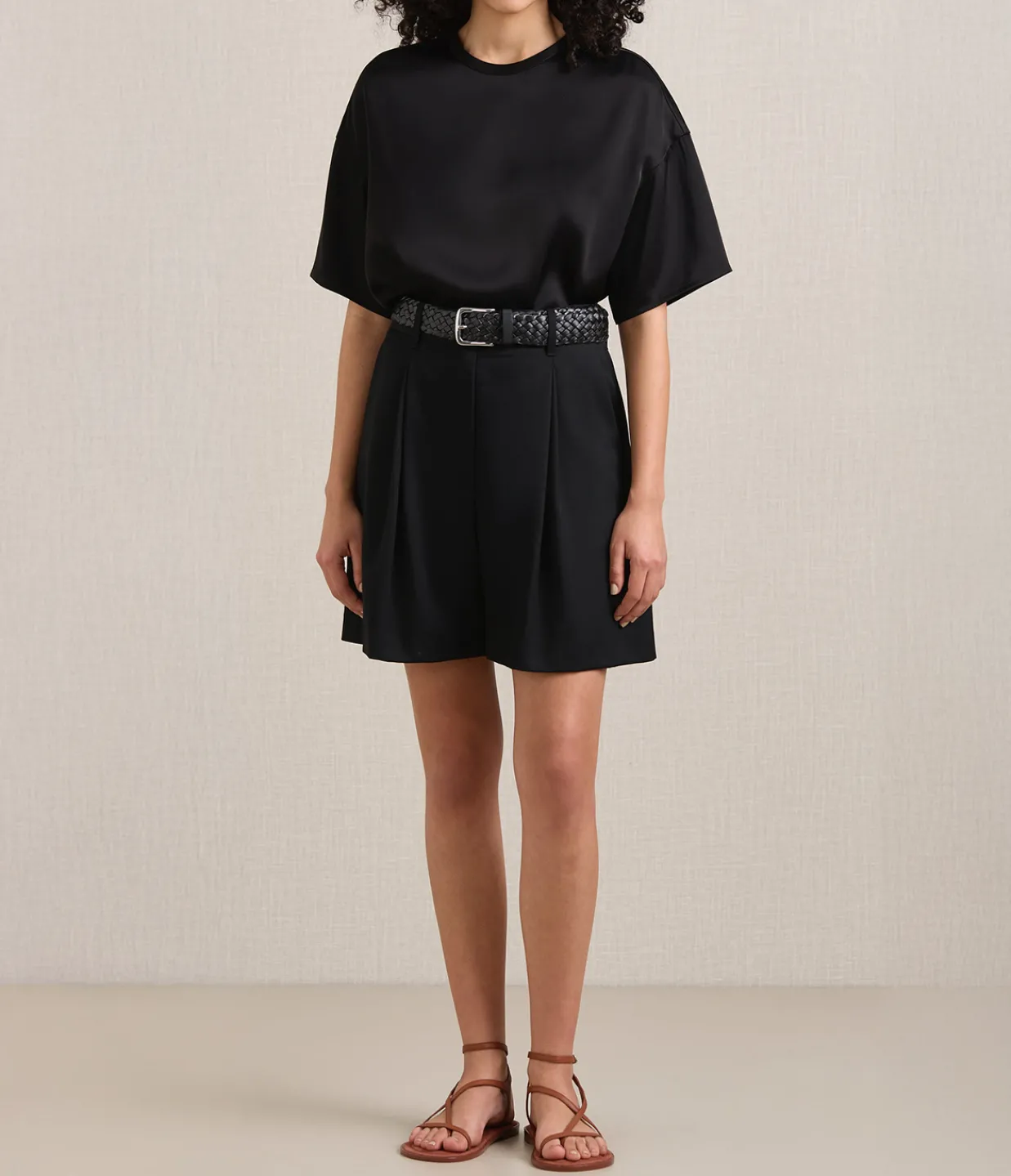 A.Emery Astor Short in Black Online