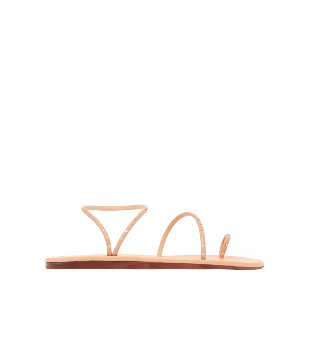 Ancient Greek Astro Flat Sandal in Natural Shop