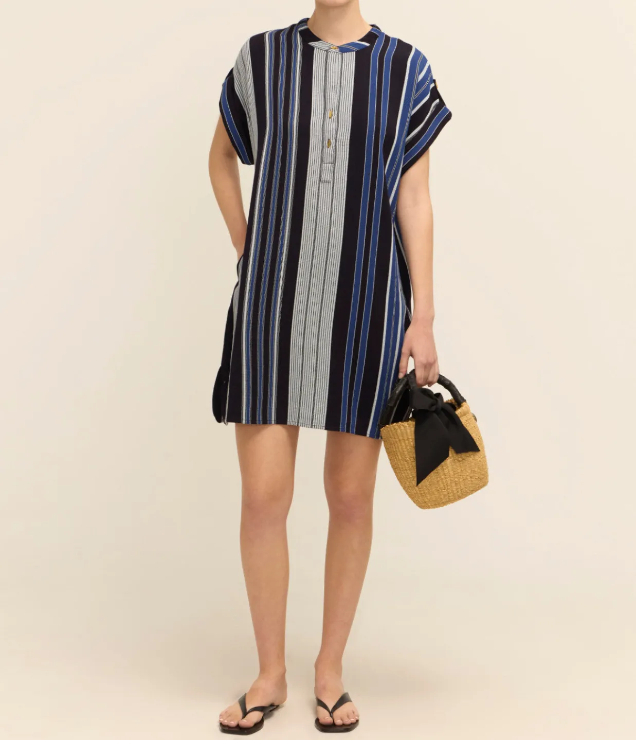 Ilio nema Athena Tunic Dress in Delos Stripe Cheap