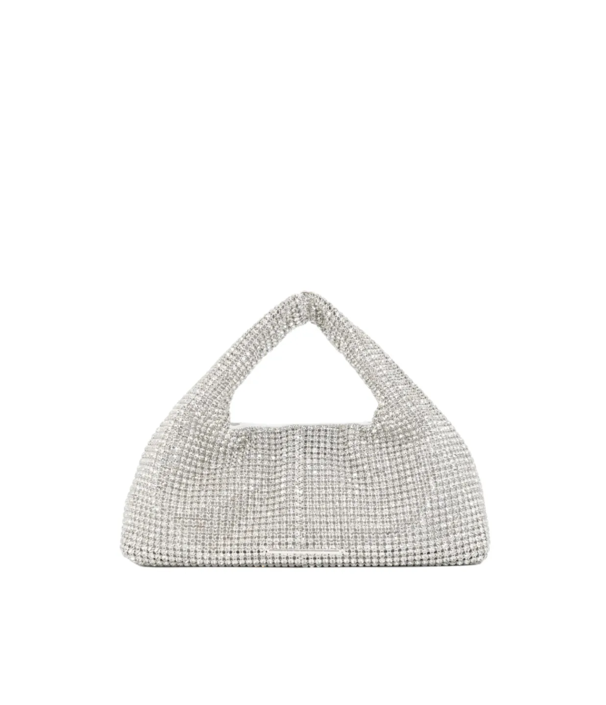 Studio Amelia Atomic Mini Hobo in White Crystal Mesh New