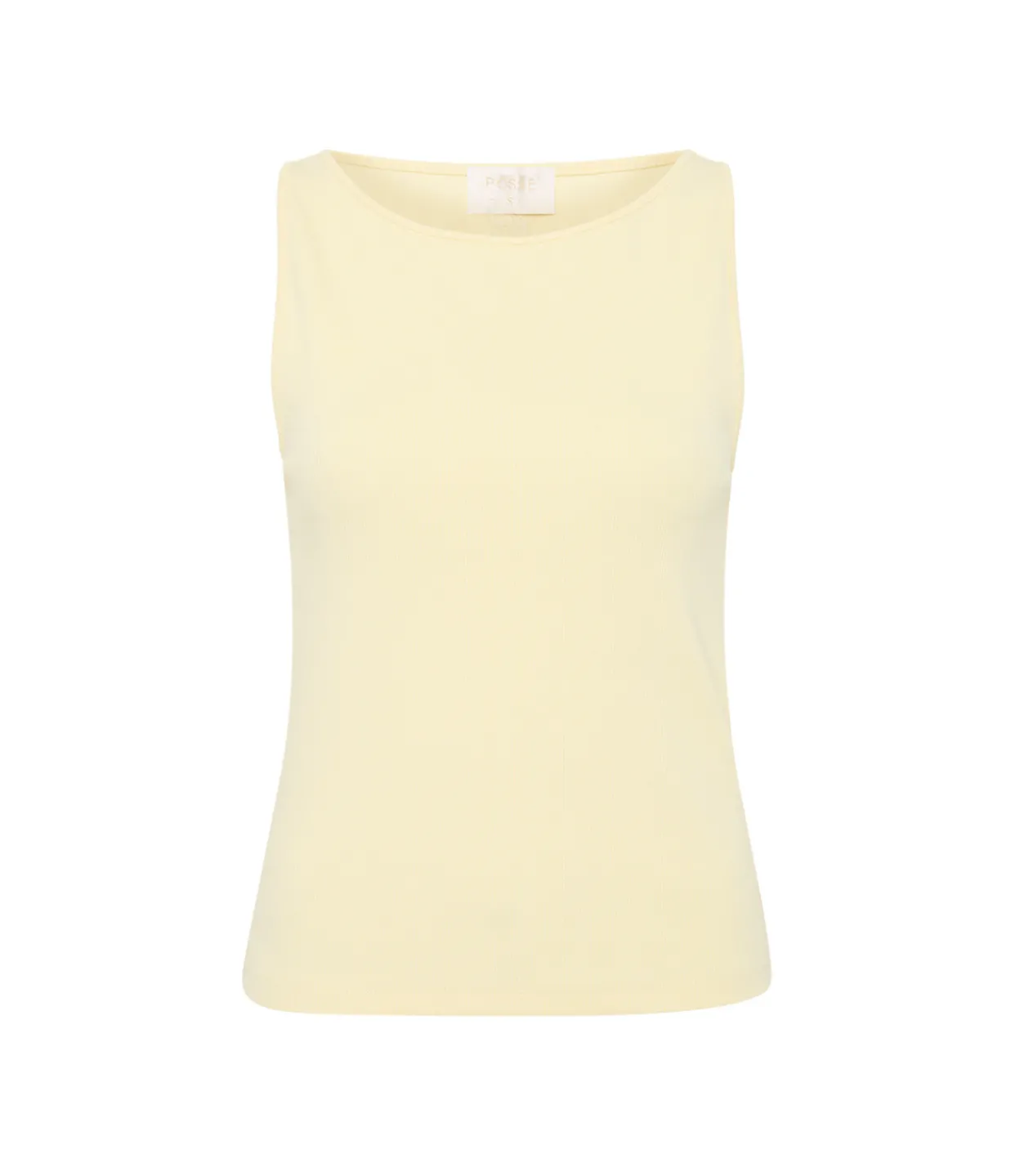 Posse Axel Boat Singlet in Butter Yellow Best