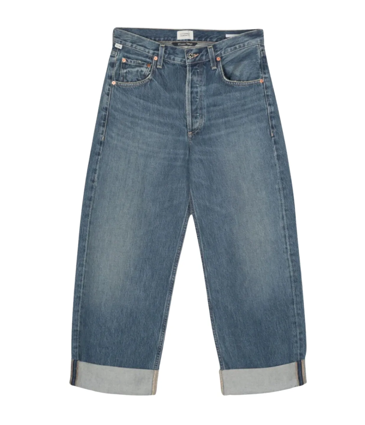 Citizens of Humanity Ayla Baggy Cuffed Crop Jean in Brielle Best Sale
