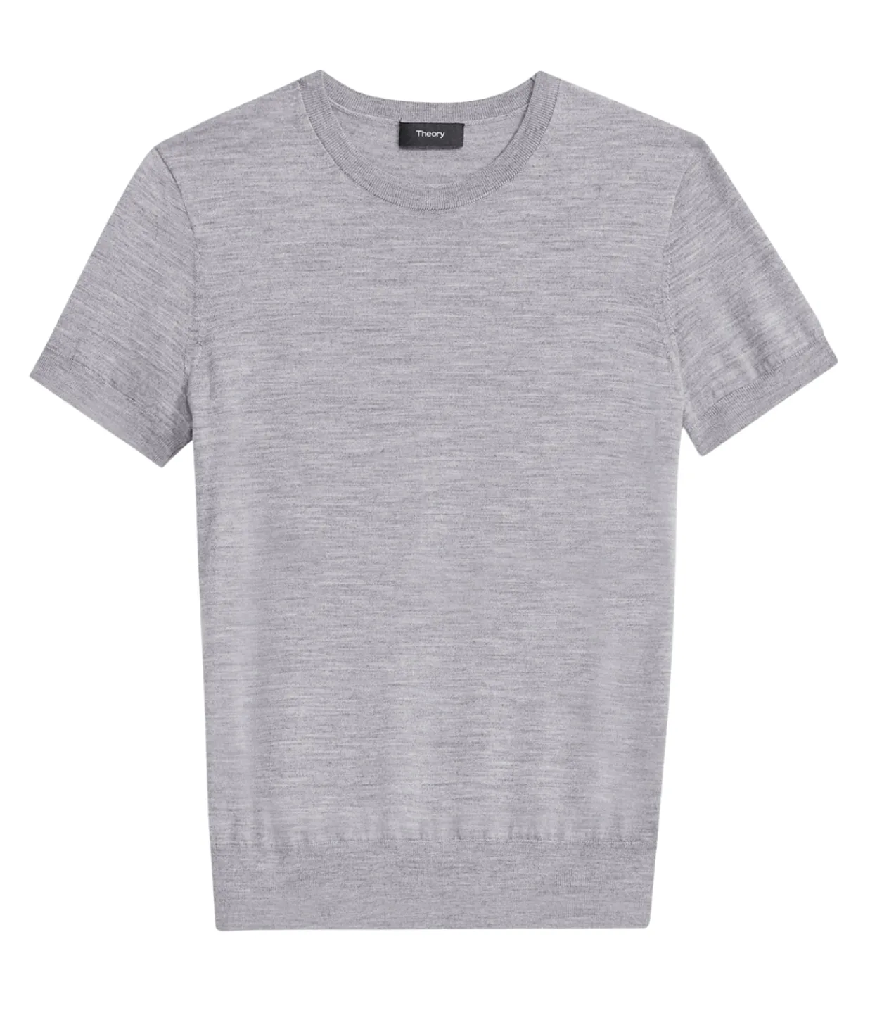 Theory Basic Tee in Cool Heather Grey Discount