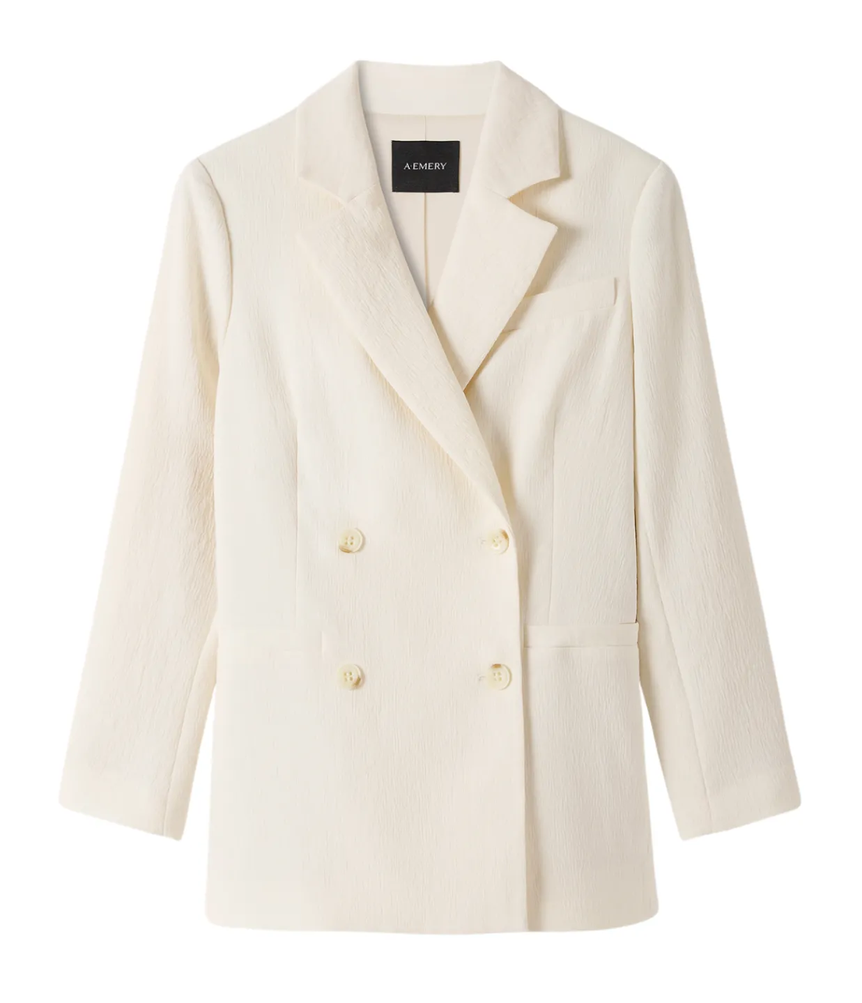 A.Emery Belen Double Breasted Blazer in Oyster Store