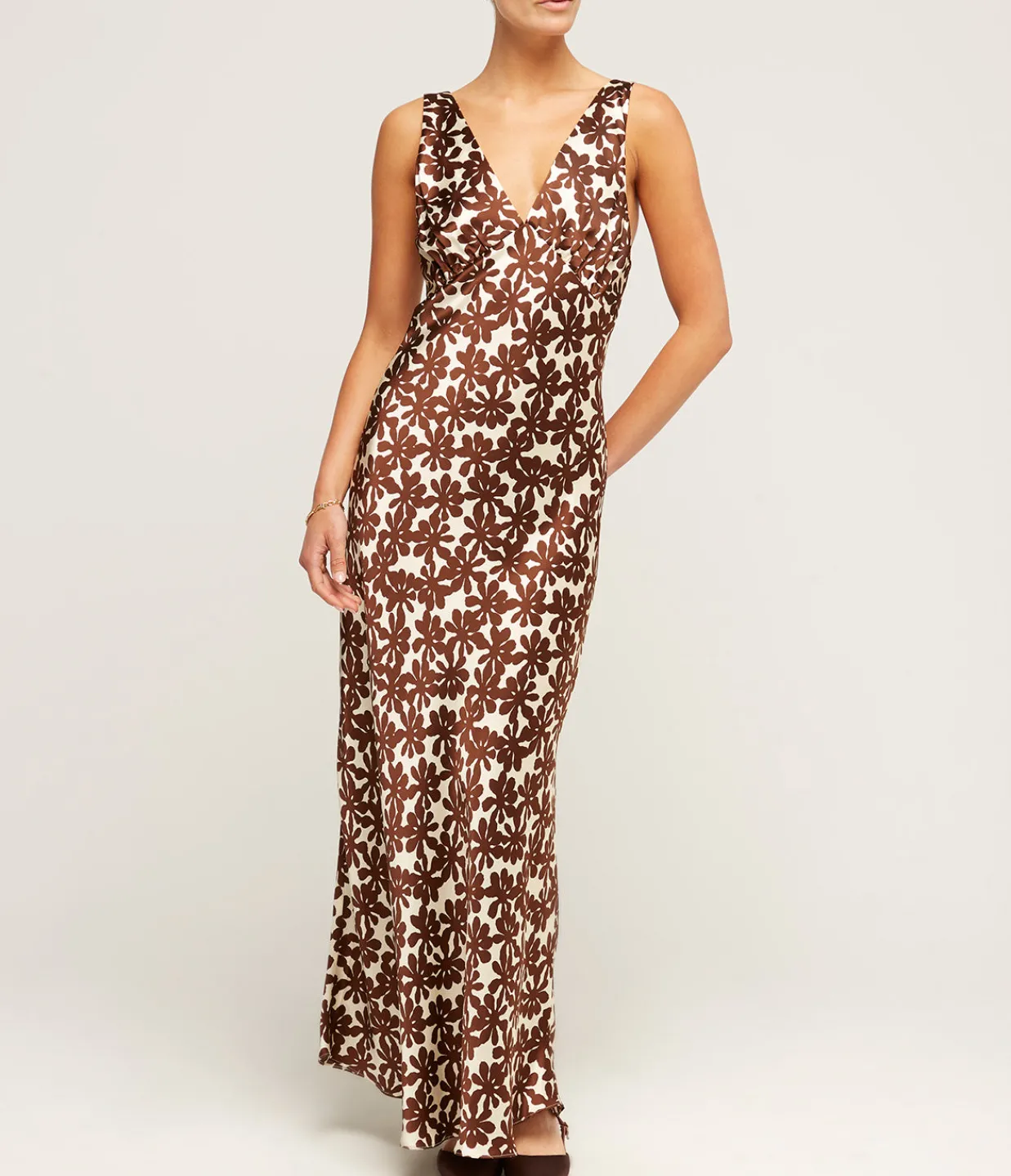 Friends with Frank Benita Silk Dress in Botanica Store