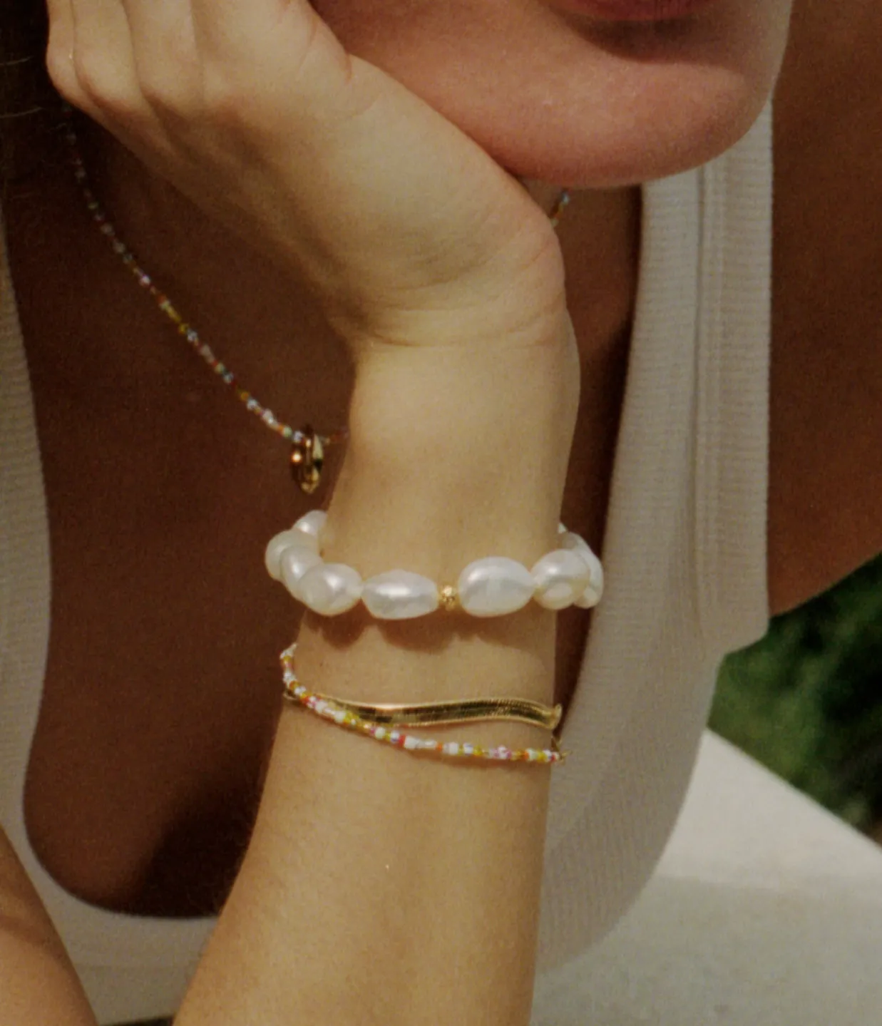 Anni Lu Big Stellar Pearly Bracelet Online