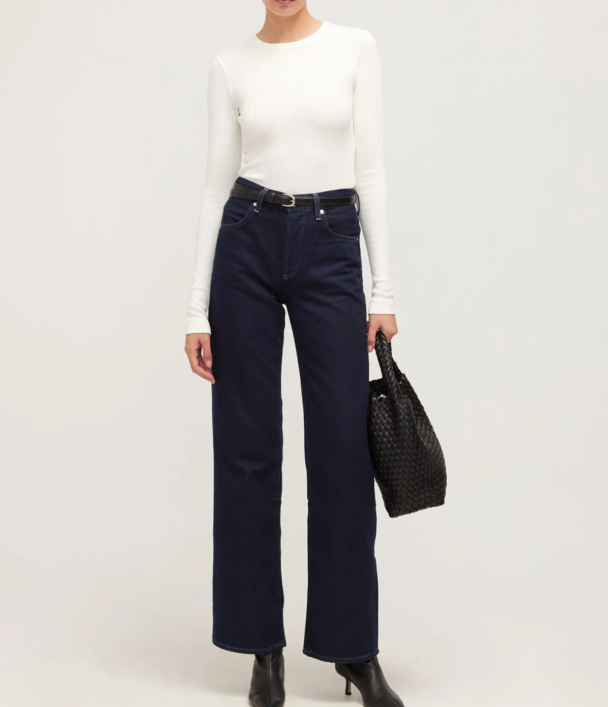 Citizens of Humanity Bina Long Sleeve Crewneck in Pashmina Sale