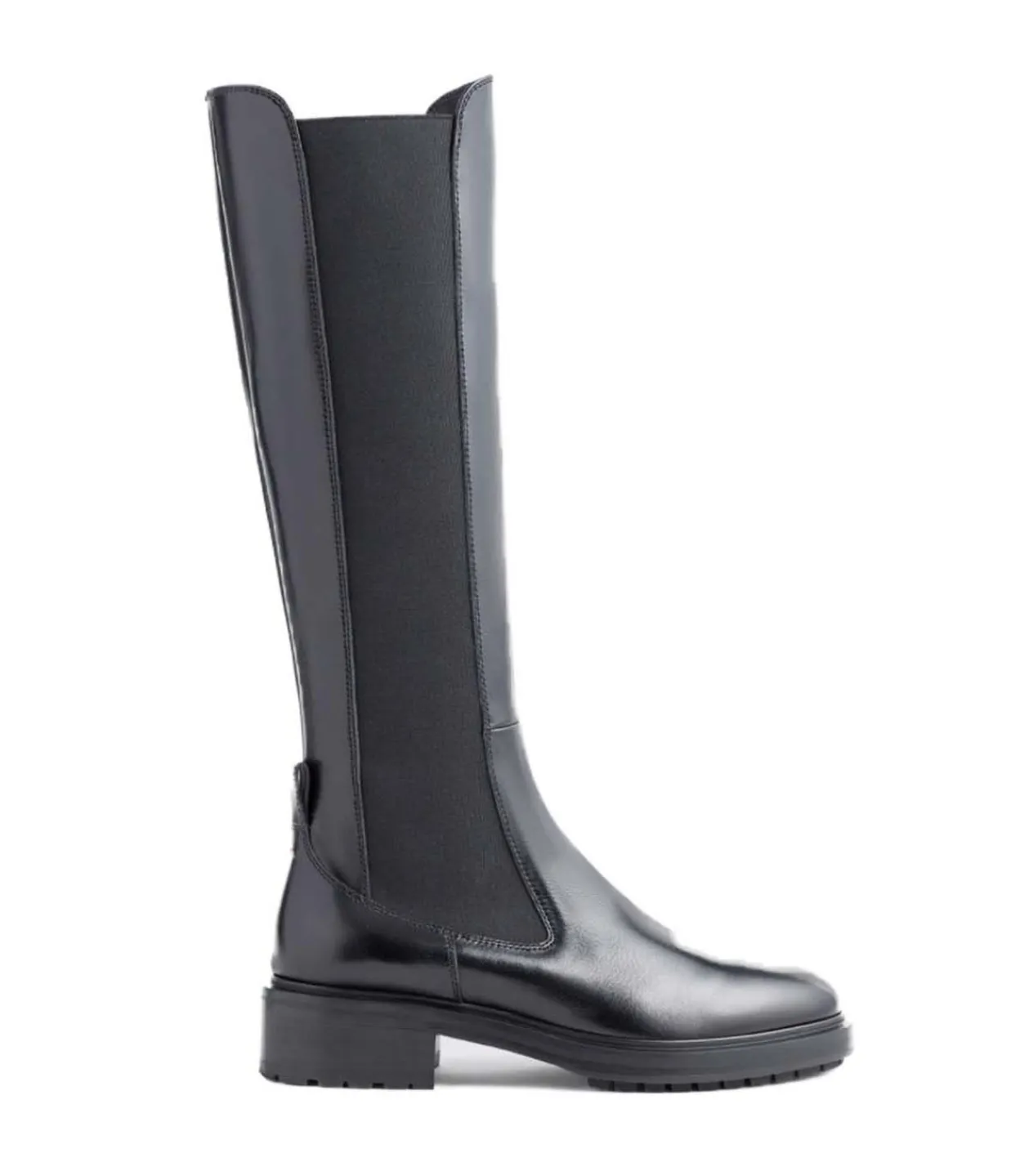 Aeyde Blanca Knee Boot in Black Sale