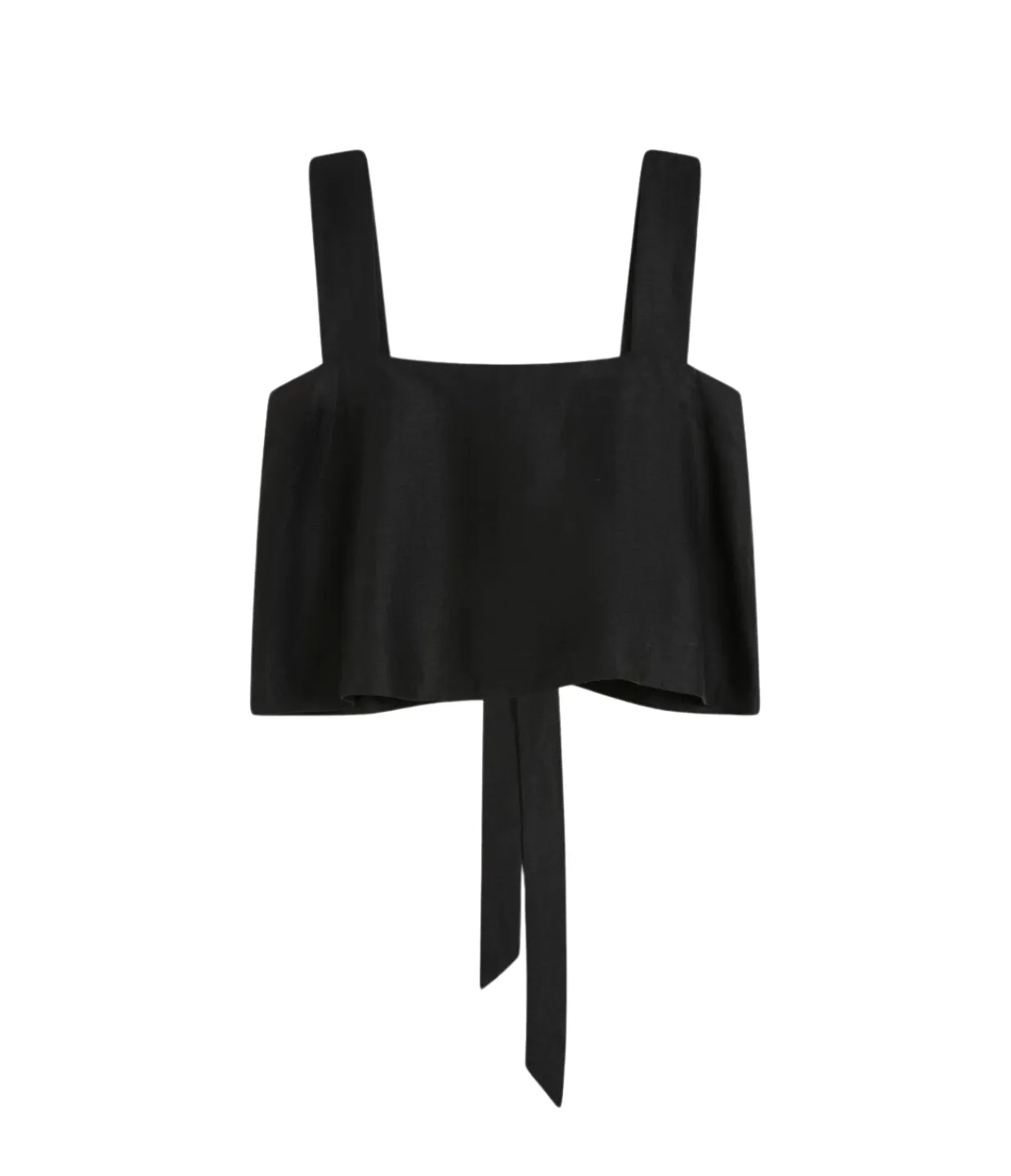 Bondi Born Bormio Tie Back Bodice in Black Clearance