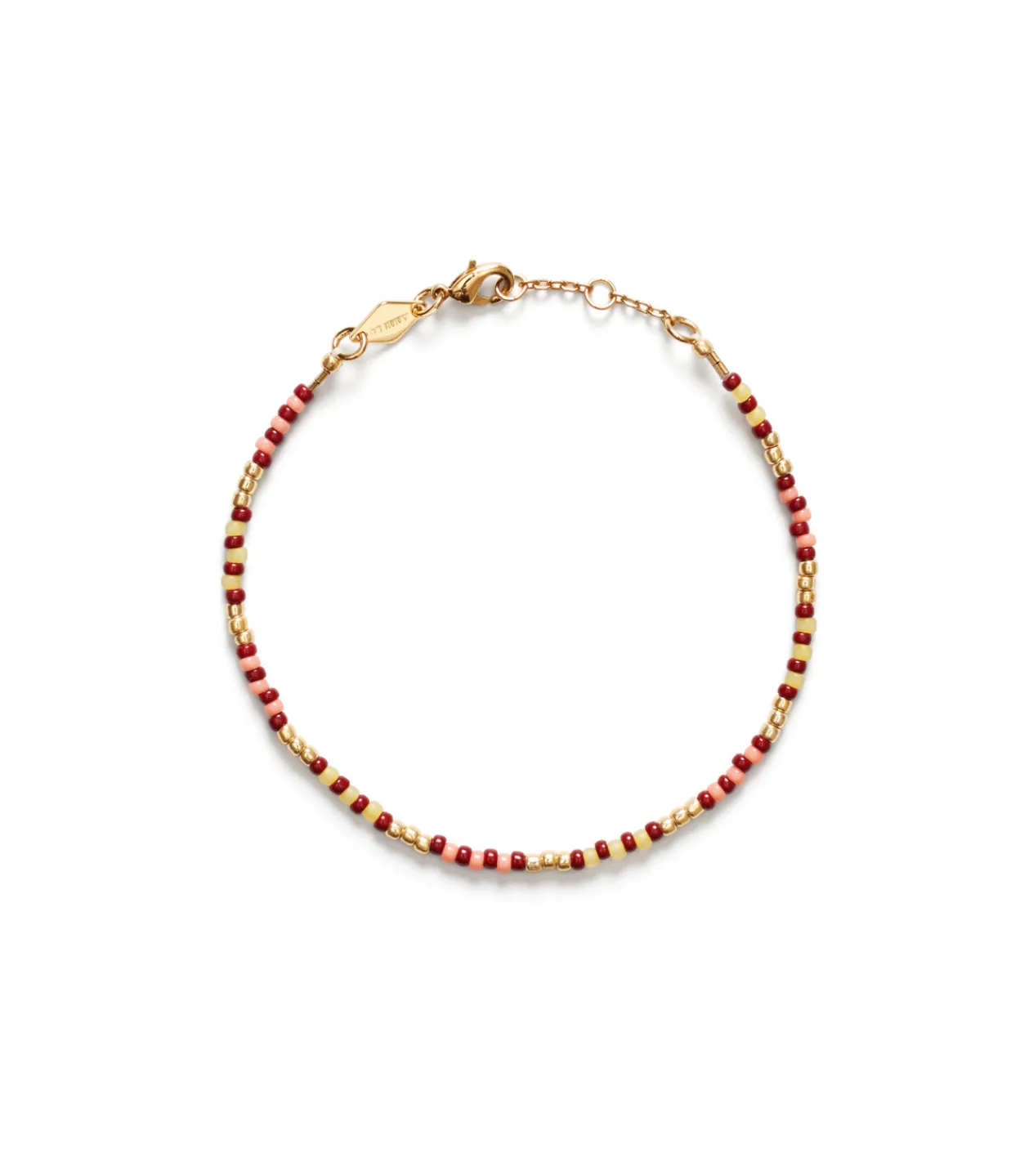 Anni Lu Bundoran Bracelet in Terracotta Hot