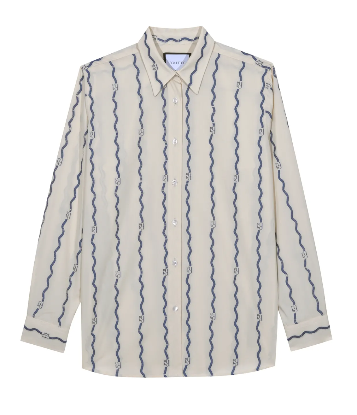 Yaitte Buoy Shirt in Bespoke Wave Coupe Outlet
