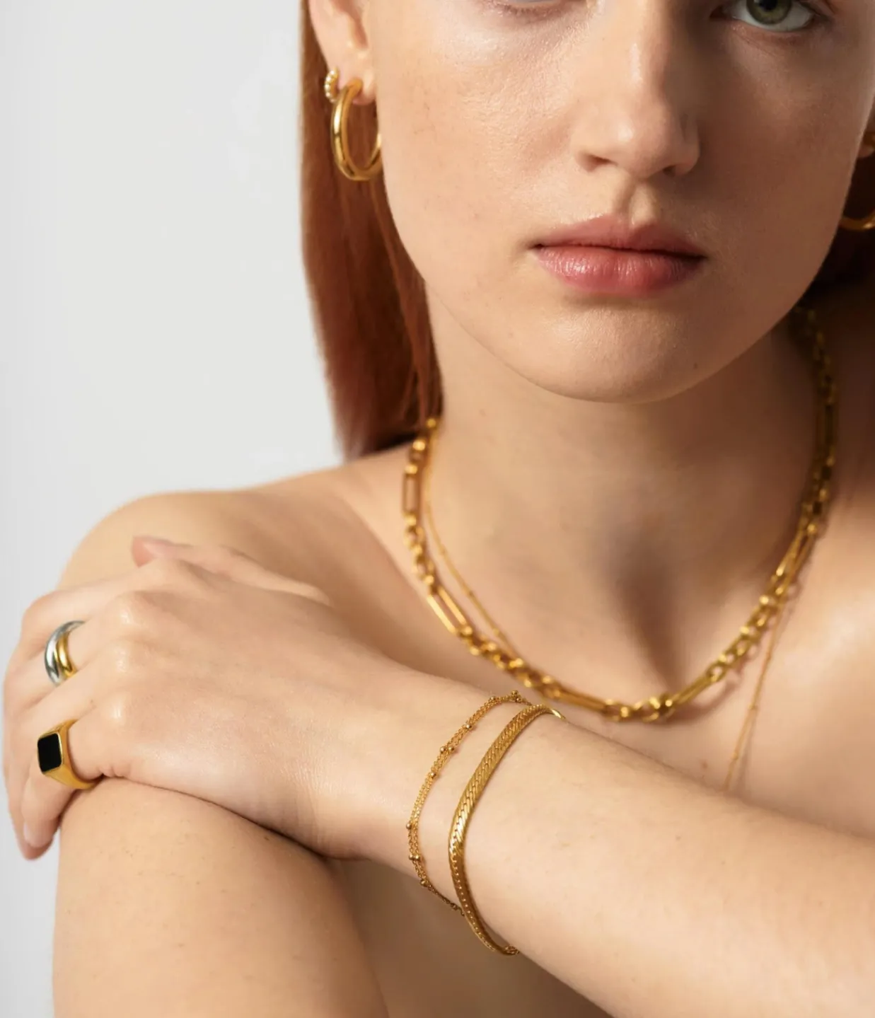 Missoma Camail Chain Bracelet in Gold Fashion