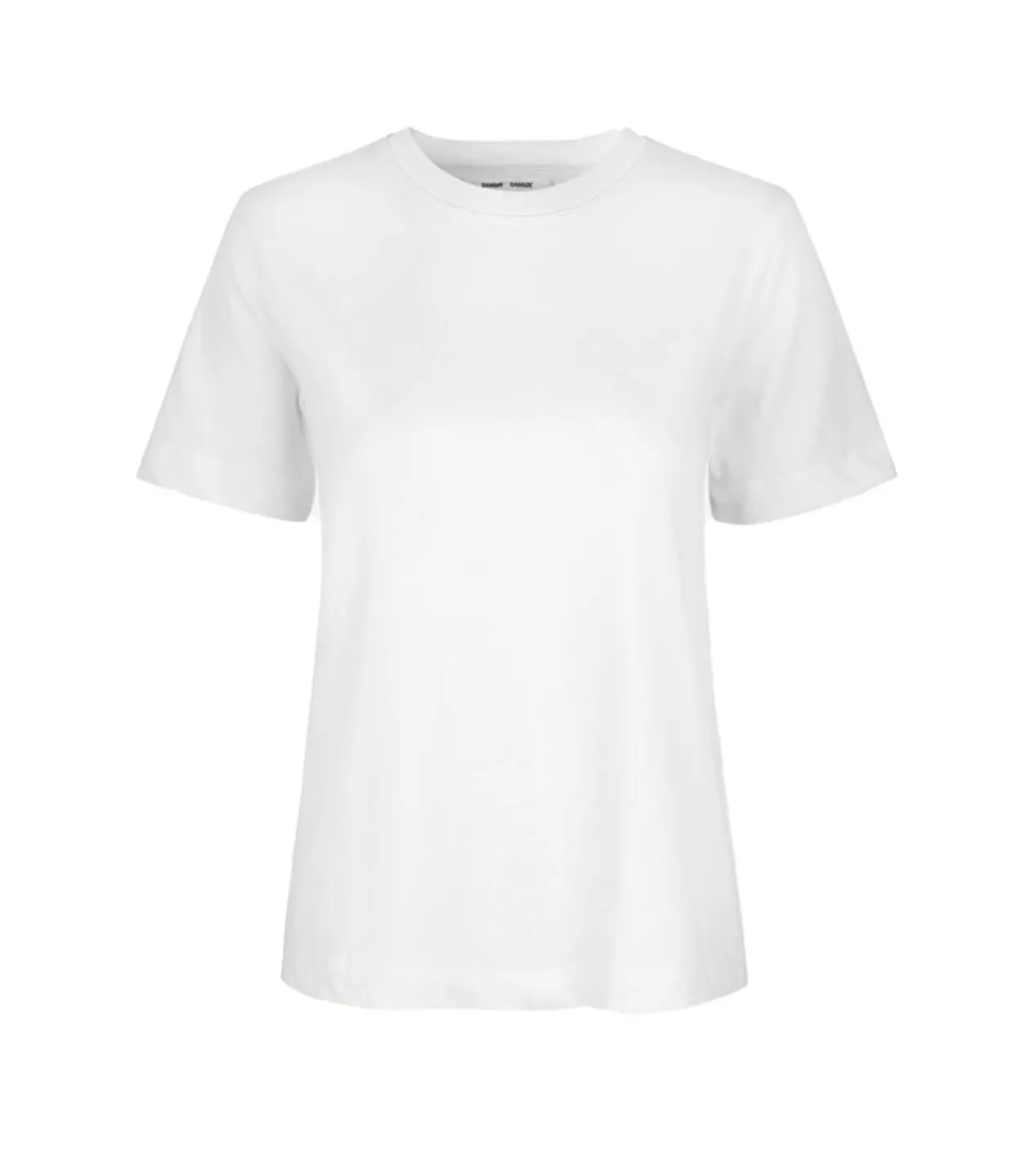 Samsoe Samsoe Camino T-shirt in White Flash Sale