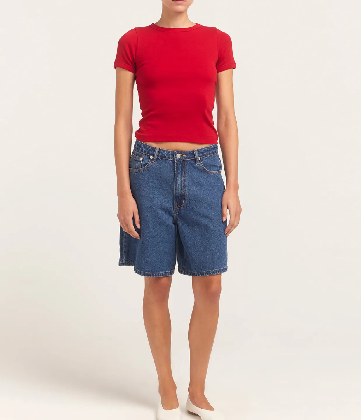 Flore Flore Car Tee in Red Shop