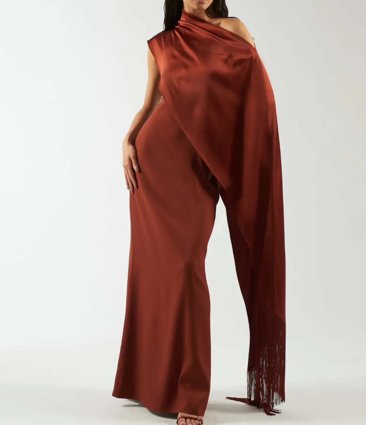 Taller Marmo Caroline Dress in Canyon Hot