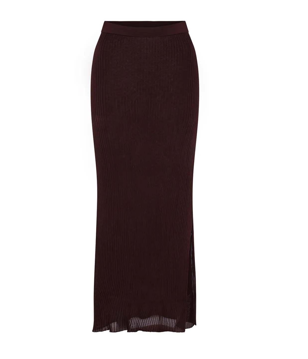 Anna Quan Carrie Midi Skirt in Cocoa Sale