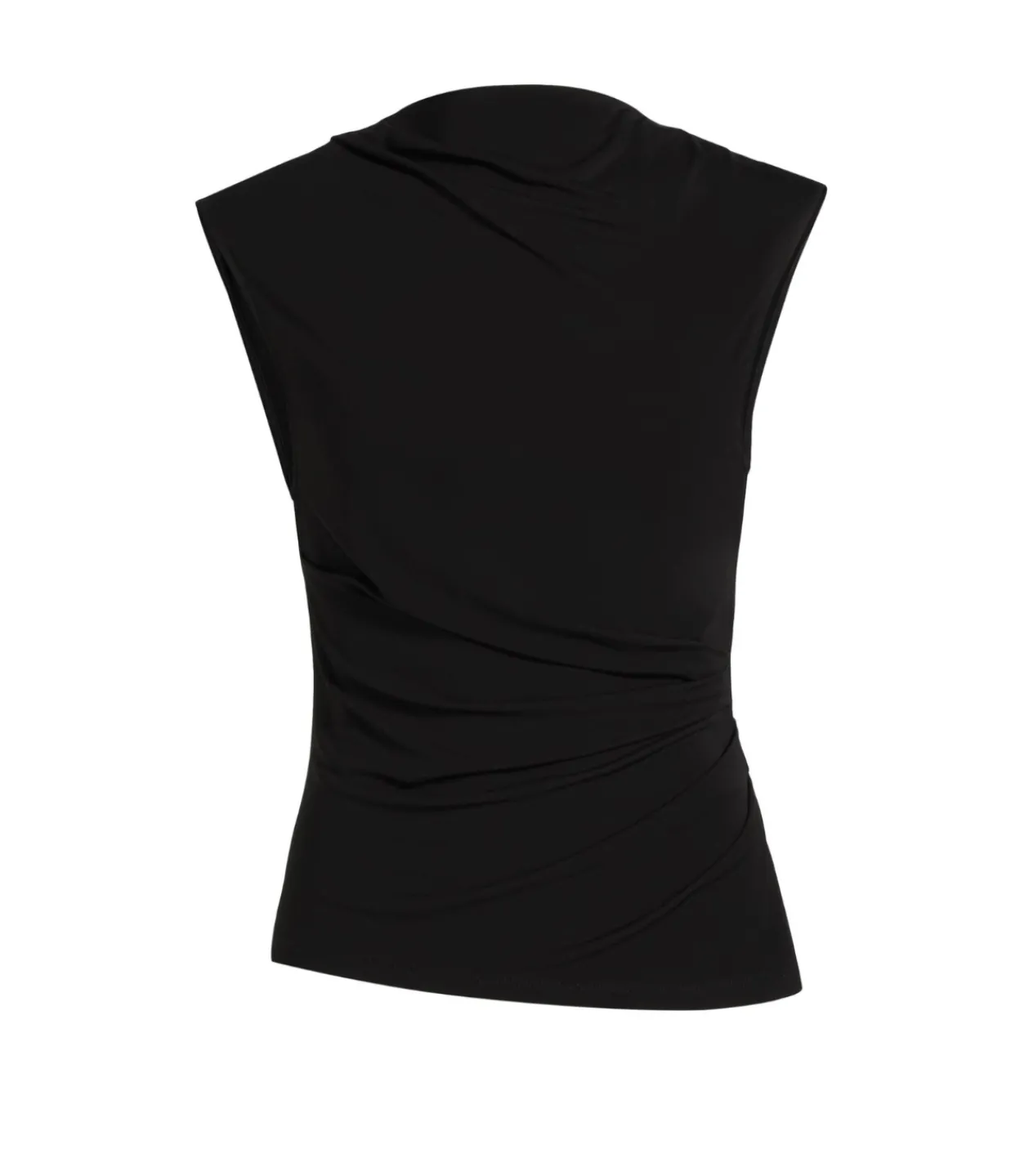 Simkhai Casmi Short Sleeve Top in Black Store
