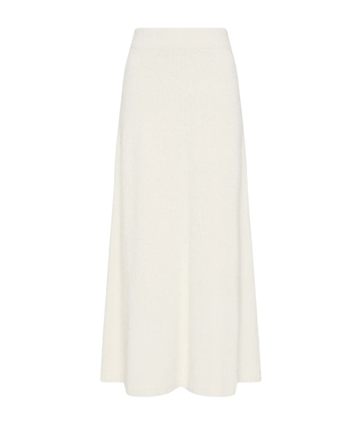 Friends with Frank Celeste Cashmere Blend Skirt in Off White Hot