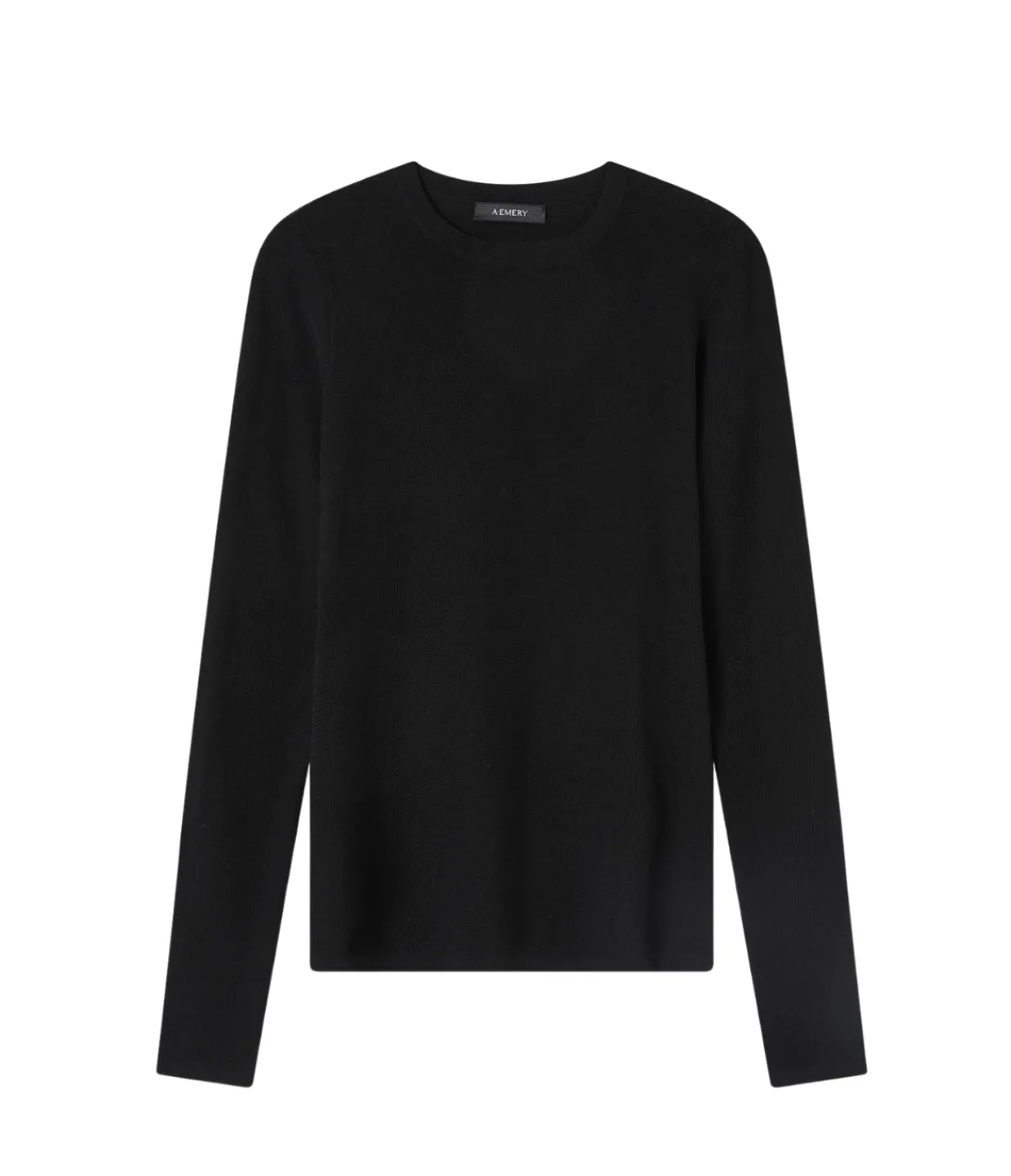 A.Emery Charlie Knit Top in Black Cheap