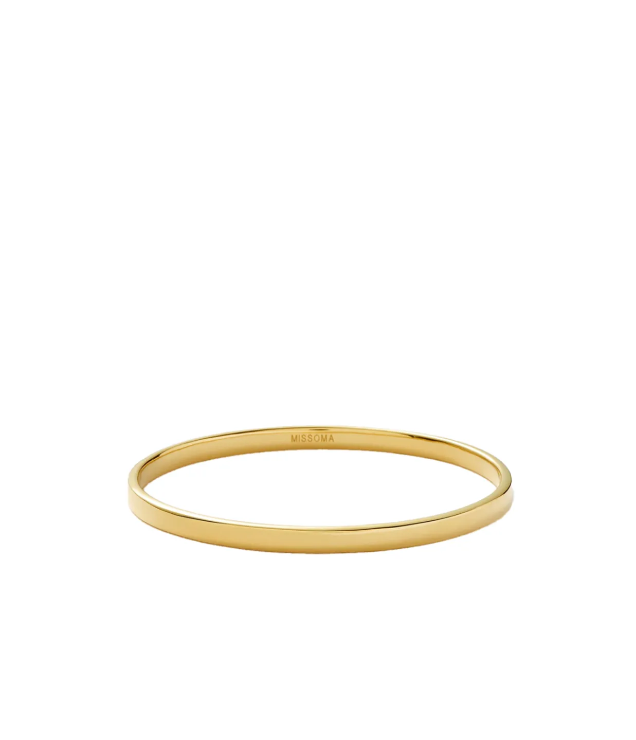 Missoma Classic Bangle in Gold Outlet
