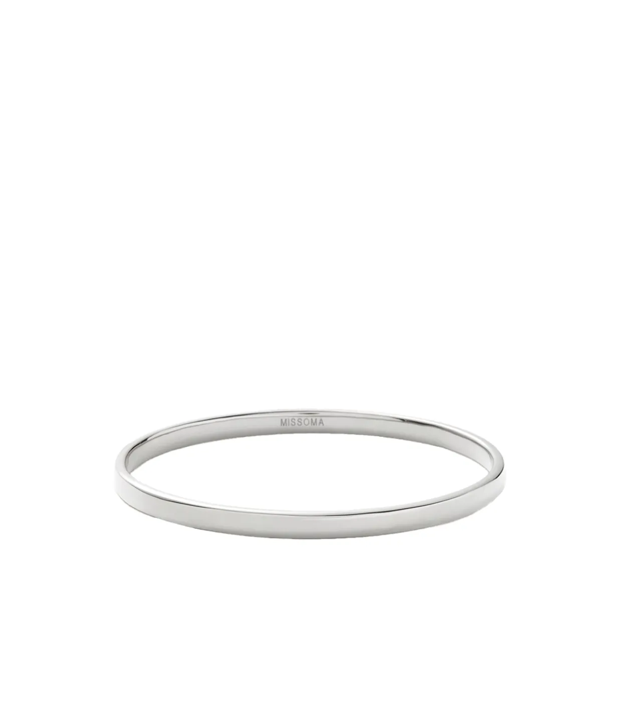 Missoma Classic Bangle in Silver New