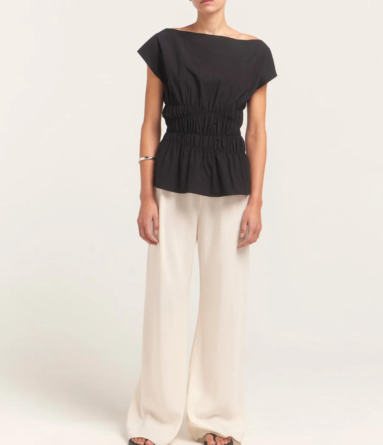 MARLE Coco Pant in Ivory Sale