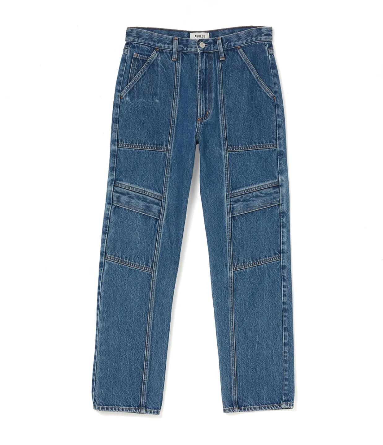 Agolde Cooper Denim Cargo Pant in Regulation Fashion