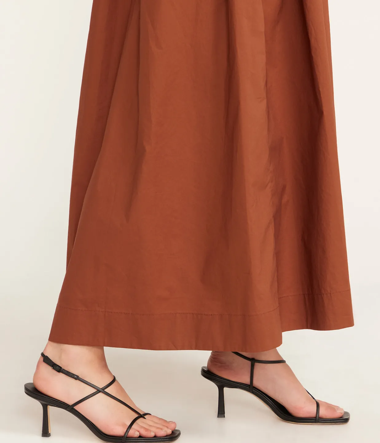 Studio Amelia Cross Front Heel in Black Fashion