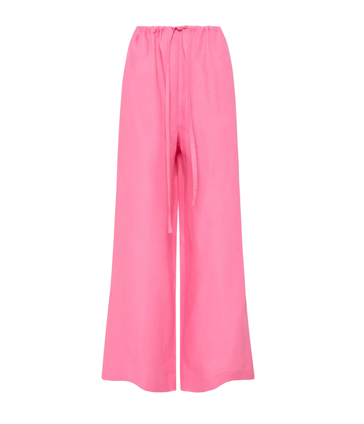 Bondi Born Delphi Organic Linen Drawstring Pant in Rose Store