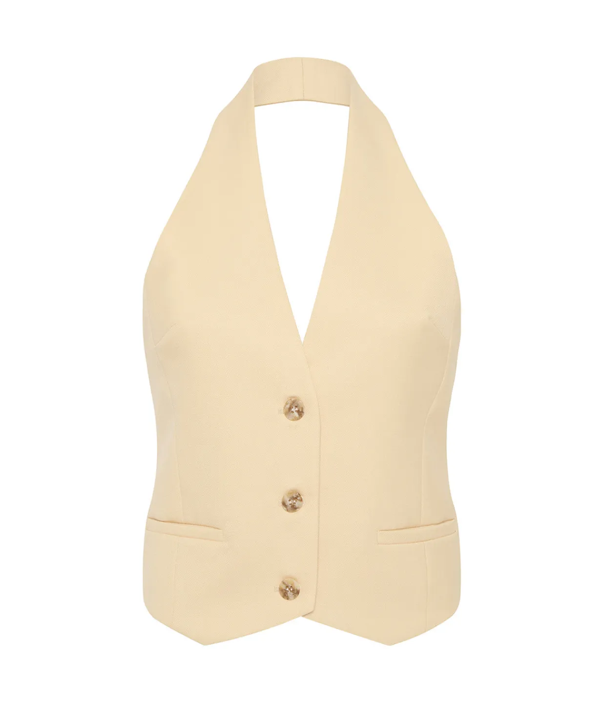 Esse Studios Delphi Waistcoat in Butter Cheap