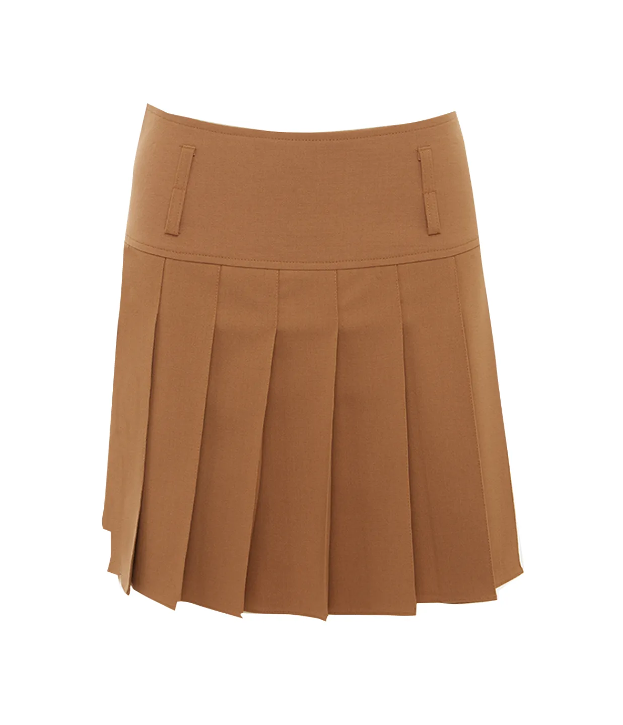 Beaufille Devi Mini Skirt in Camel Store