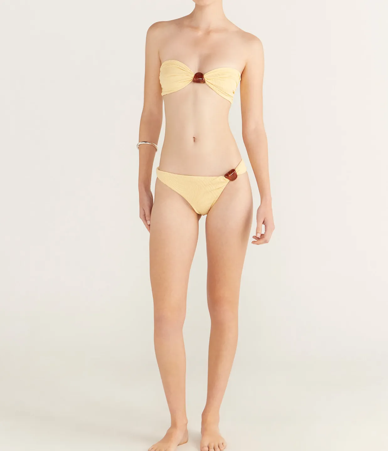 Fella Digby Bikini Bottom in Butter Best Sale