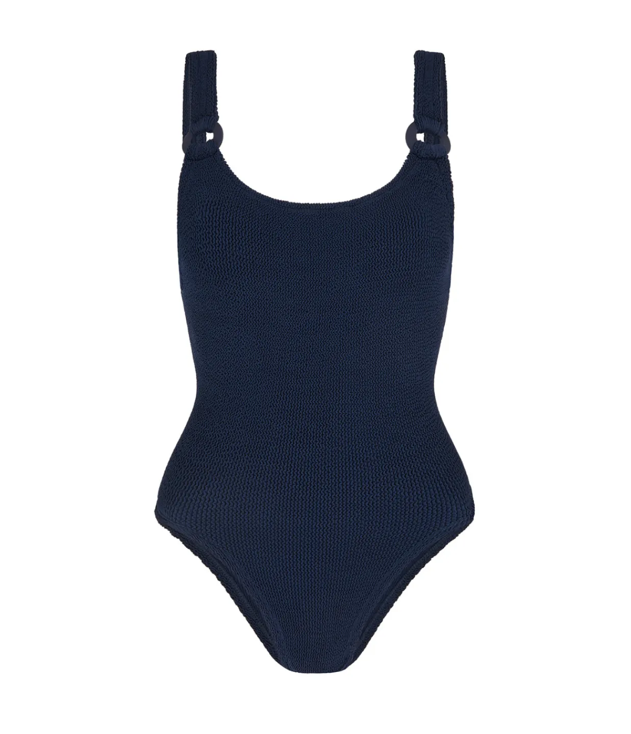Hunza G Domino Swimsuit in Navy Shop
