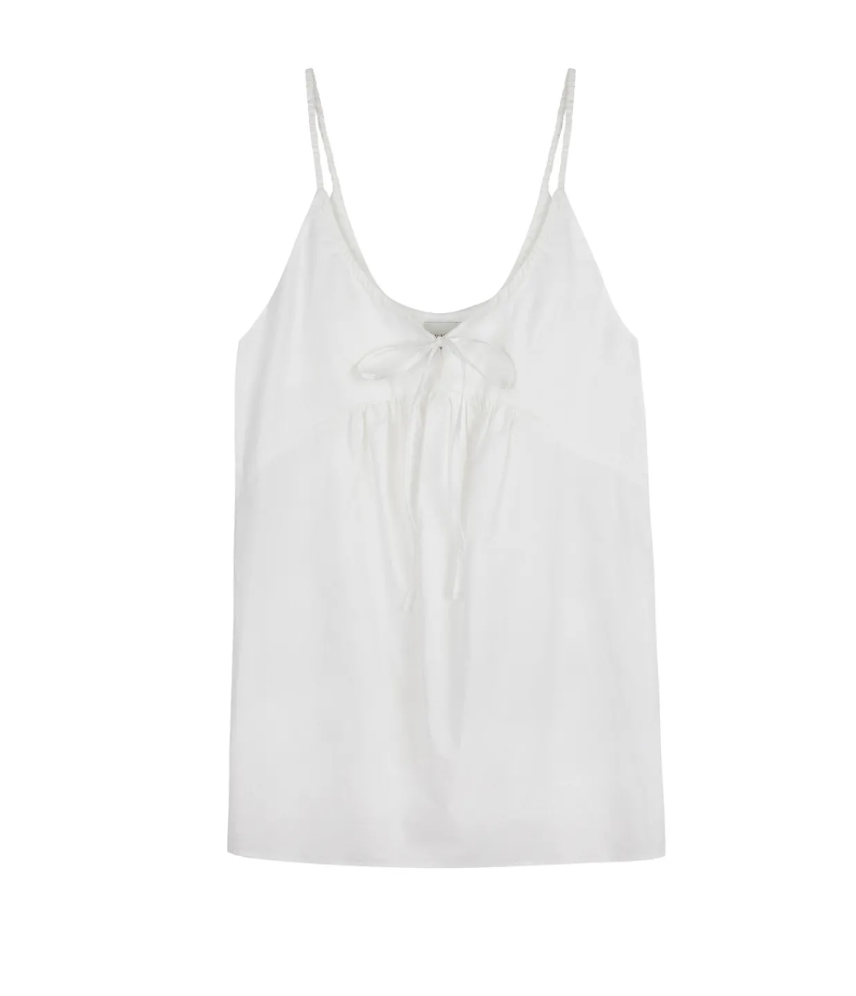 Deiji Studios Double V Dress in White Online
