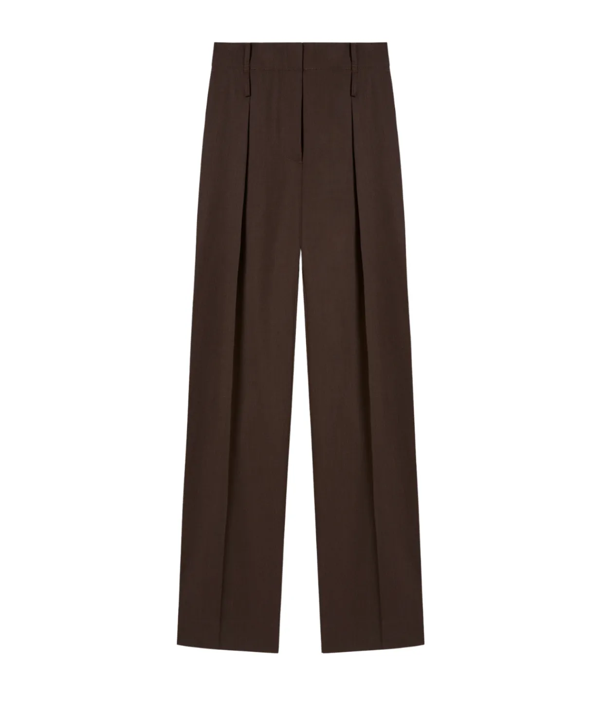A.Emery Draper Tailored Pant in Chocolate Hot