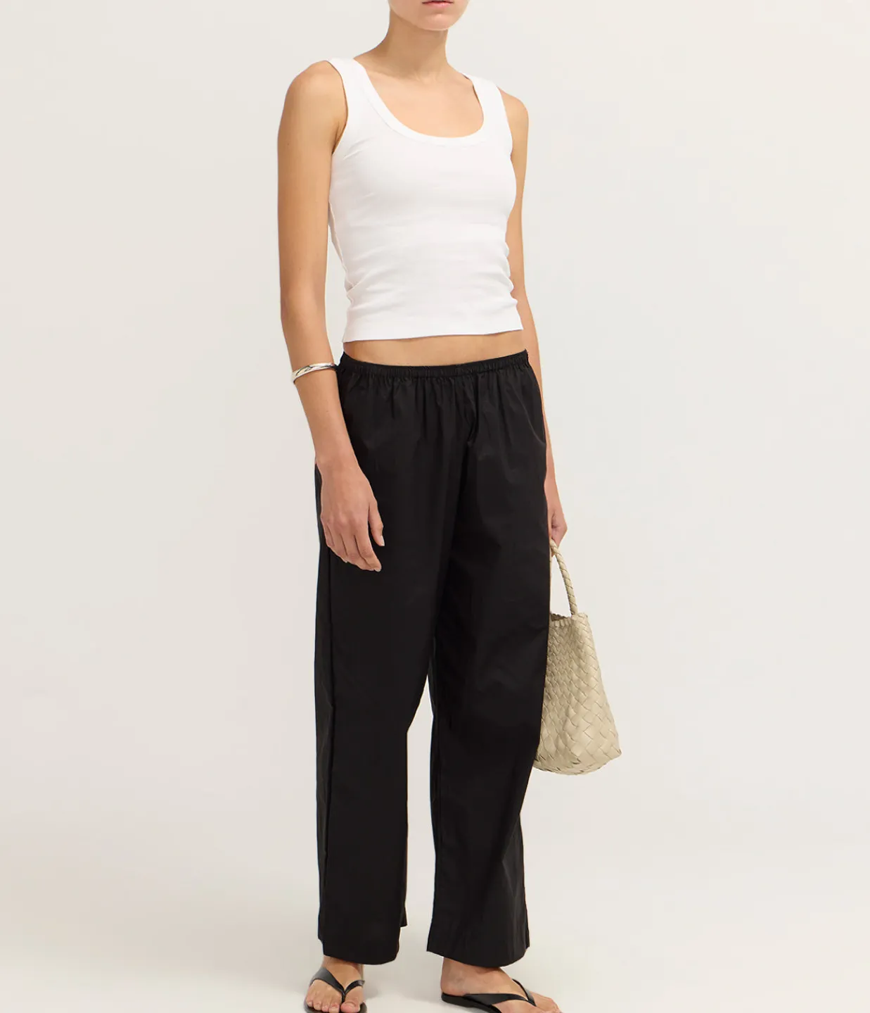 Deiji Studios Ease Trouser in Black Discount