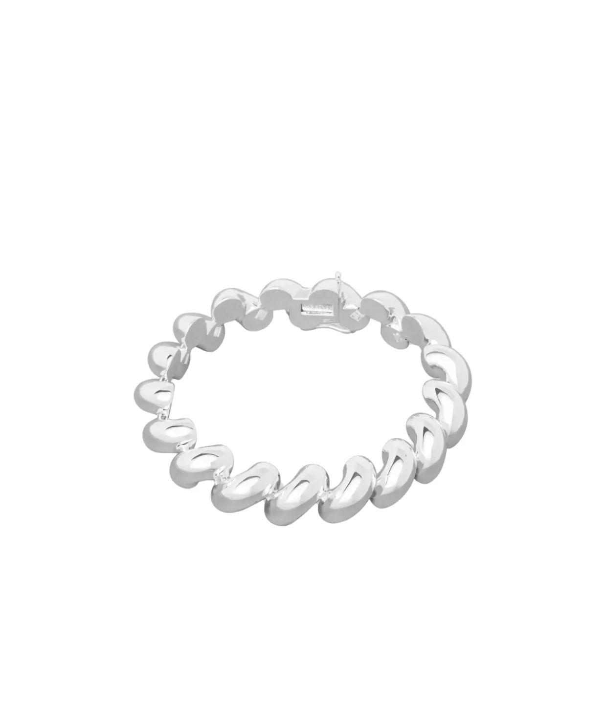 Lie Studio Edith Bracelet in Silver Hot
