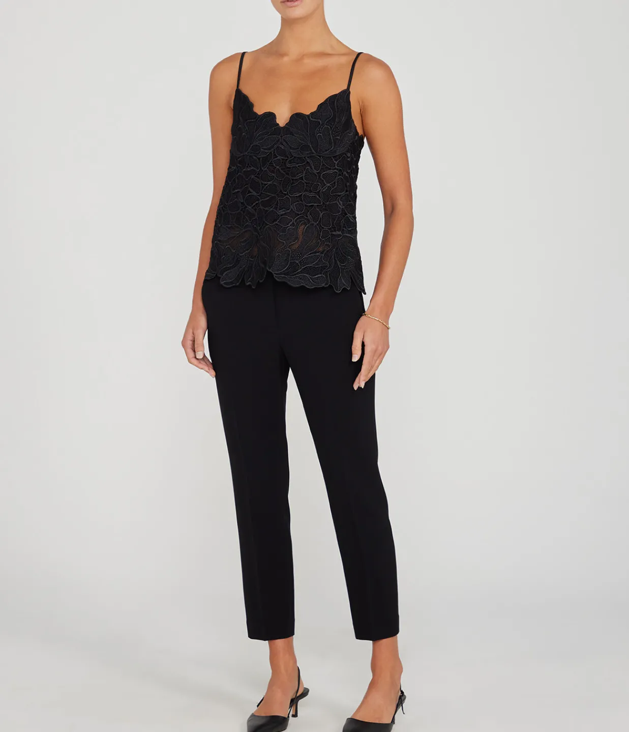 Simkhai Eliana Cami in Black Flash Sale
