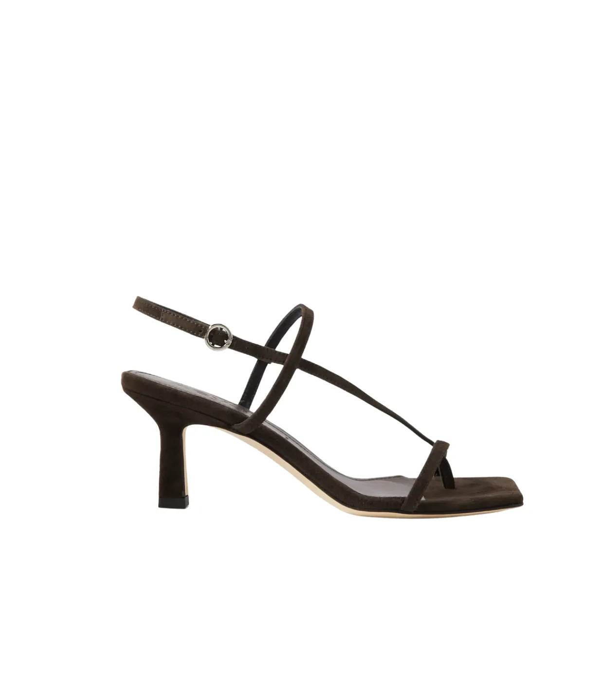Aeyde Elise Suede Heel in Moka Best