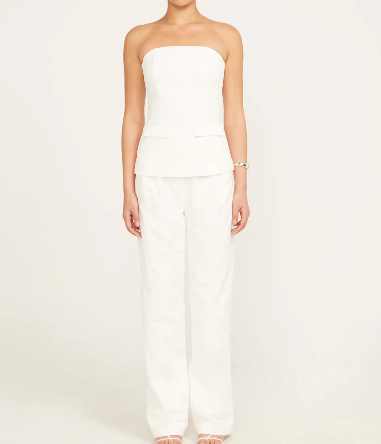 Anna Quan Elodie Top in Jacquard Clearance